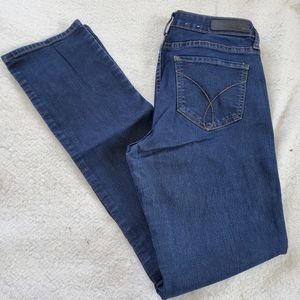 Calvin Klein Straight Leg Jeans, Sz 2